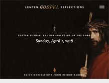 Tablet Screenshot of lentreflections.com